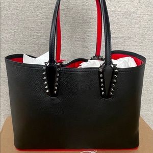 Christian Louboutin Black Cabata Tote Purse